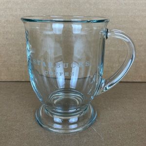 Starbucks Anchor Hocking Glass Coffee Tea Mug Cup
